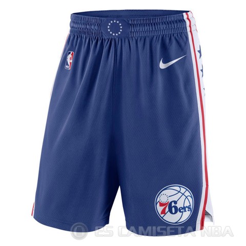Pantalone Philadelphia 76ers 2017-18 Azul - Haga un click en la imagen para cerrar